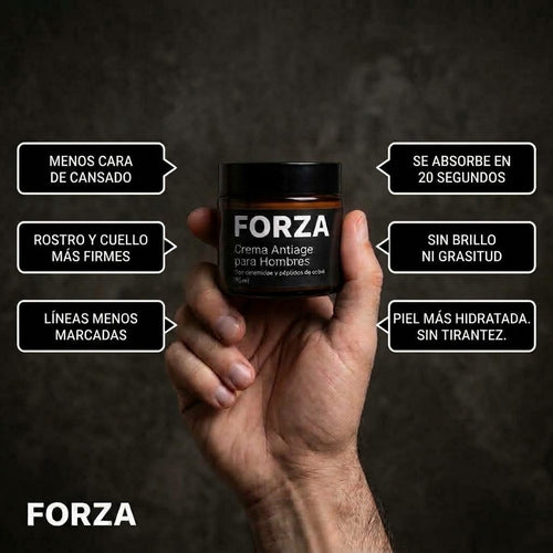 FORZA — Crema Facial Antiarrugas y Reafirmante para Hombres