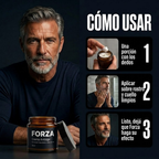 FORZA — Crema Facial Antiarrugas, Reafirmante y Antiojeras con Sebo de Res