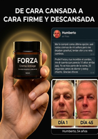 FORZA — Crema Facial Antiarrugas, Reafirmante y Antiojeras con Sebo de Res