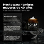 FORZA — Crema Facial Antiarrugas, Reafirmante y Antiojeras con Sebo de Res